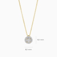 Blush Колие 14k