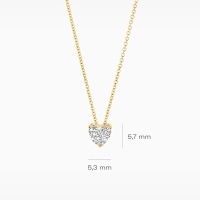 Blush Колие 14k