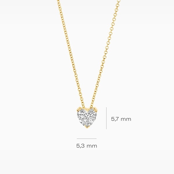 Blush Колие 14k