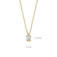 Blush Колие 14k