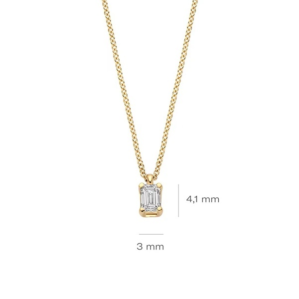 Blush Колие 14k