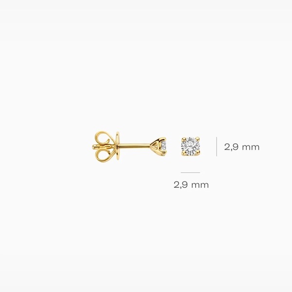Blush Обеци 14k