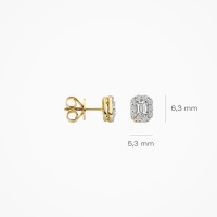Blush Обеци 14k
