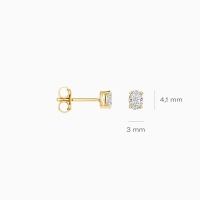 Blush Обеци 14k