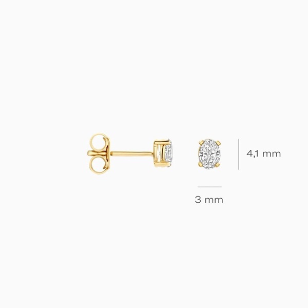 Blush Обеци 14k