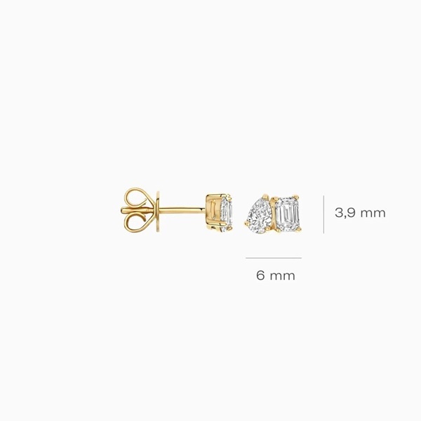 Blush Обеци 14k