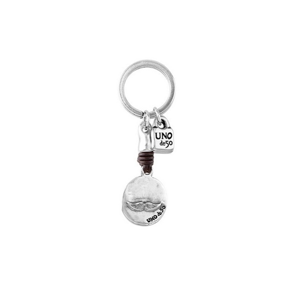UNOde50 Ключодържател Mr. Moustache