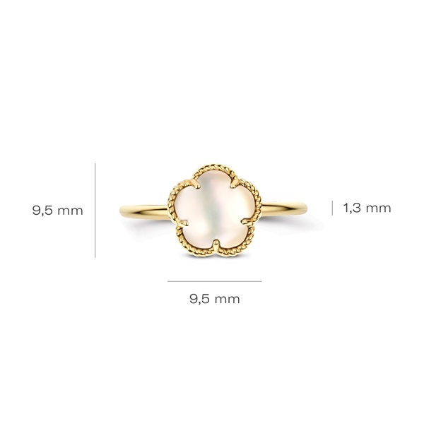 Blush Пръстен 14k
