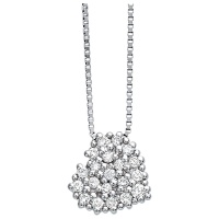 Bliss Колие Cuori Pave