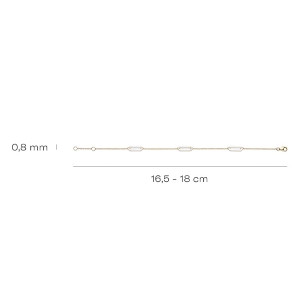 Blush Гривна 14k